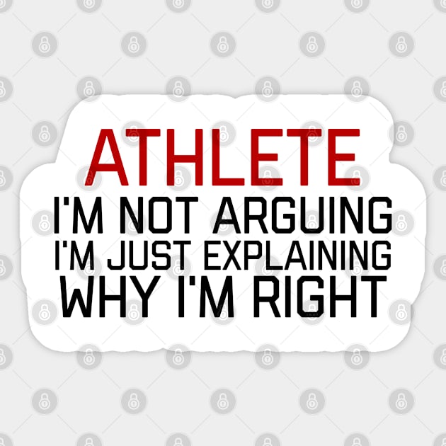 athlete Sticker by Design stars 5